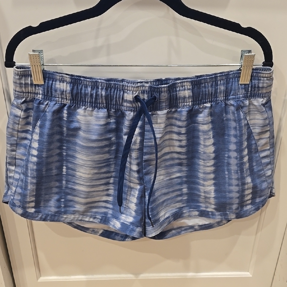 Prana Blue And White Shorts Size M
